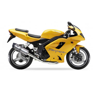 Triumph Speed ​​Triple 955 [IXIL] - Pomo de extremo hexagonal de acero inoxidable / tapa de extremo de acero inoxidable negro - OT4081VSE