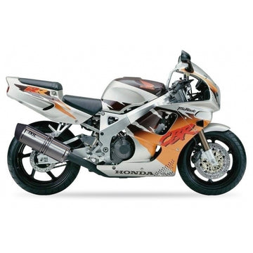 Honda Cbr 900 [IXIL] - Silenciador hexoval acero inoxidable negro / tapa final acero inoxidable negro - OH6081VSE - 0