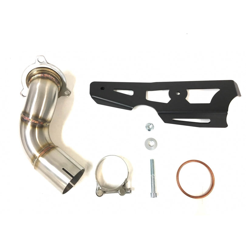 Kawasaki Z 900 ABS ZR900B [2017-2019] - Silenciador hexoval acero inoxidable / tapa negra