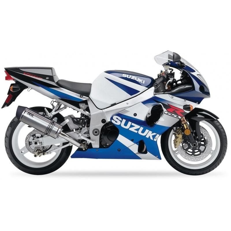 Suzuki Gsx-R 1000 [IXIL] - Tapa final hexagonal acero inoxidable / tapa final acero inoxidable negro - OS8098VSE