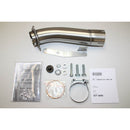 Yamaha FZ1 N FAZER ABS RN16 [2008-2012] - Hexoval Endtopf Edelstahl / Endkappe Edelstahl schwarz - OY9090VSE