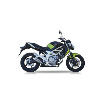 Suzuki Sfv 650 [IXIL] - Silenciador Hyperlow acero inoxidable / tapa final aluminio - XS8358V