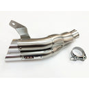 Suzuki Gladius 650 [IXIL] - Silenciador Hyperlow acero inoxidable / tapa final aluminio - XS8358V