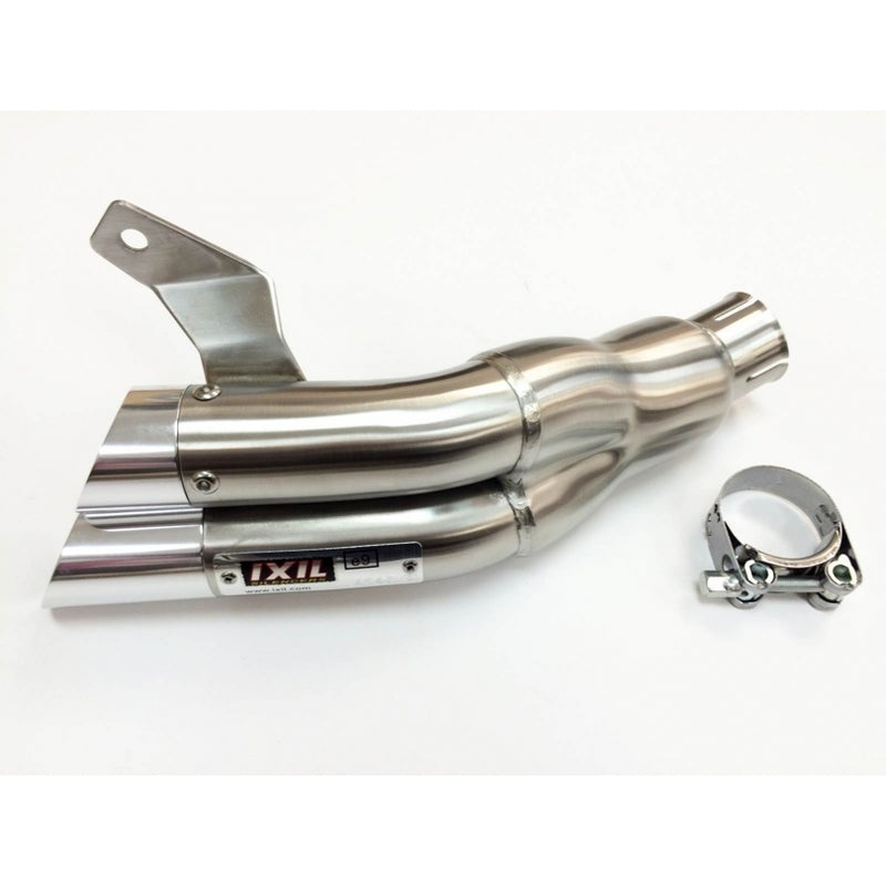 Suzuki Sfv 650 [IXIL] - Silenciador Hyperlow acero inoxidable / tapa final aluminio - XS8358V