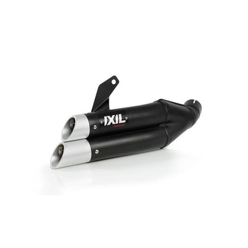 Honda CBR 500 R PC44 [2013-2015] - Silenciador Hyperlow acero inoxidable negro / tapa final aluminio - XH6333XB