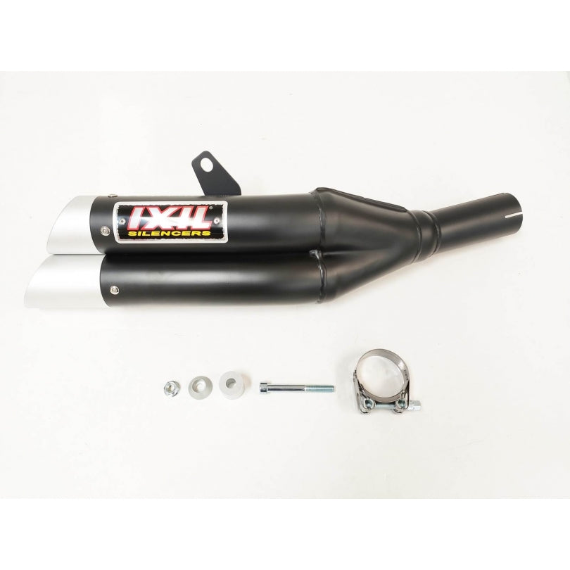 Honda CB 500 F ABS PC45 [2013-2015] - Silenciador Hyperlow acero inoxidable negro / tapa final aluminio - XH6333XB