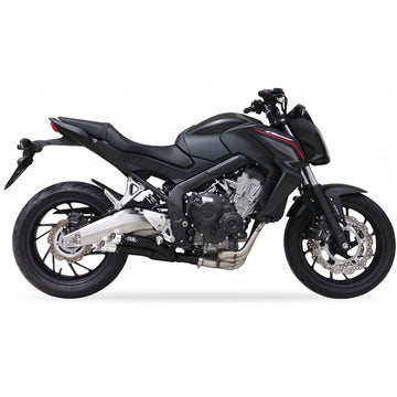 Honda Cb 650 R Neo Sports Cafe [IXIL] - Sistema completo Hyperlow acero inoxidable negro / aluminio pulido - XH6356XB - 0