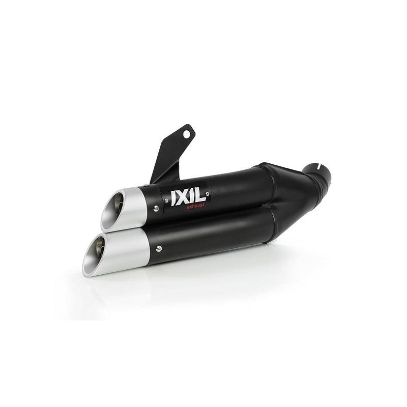 Honda Nc 700 [IXIL] - Silenciador Hyperlow acero inoxidable negro / tapa final aluminio - XH6362XB