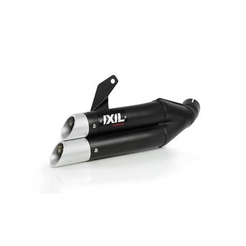 Honda Nc 700 [IXIL] - Silenciador Hyperlow acero inoxidable negro / tapa final aluminio - XH6362XB
