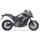 Honda Nc 750 X Dct [IXIL] - Silenciador Hyperlow acero inoxidable negro / tapa final aluminio - XH6362XB-2