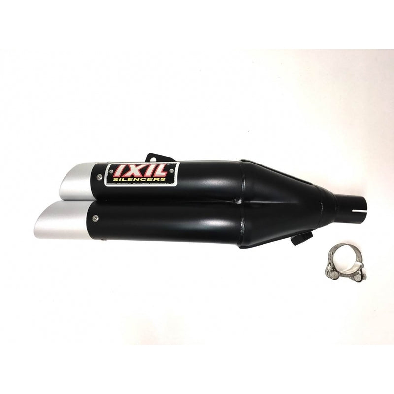 Honda Nc 750 X Dct [IXIL] - Silenciador Hyperlow acero inoxidable negro / tapa final aluminio - XH6362XB