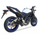 Suzuki SV 650 ABS [2016-2024] - Silenciador Hyperlow acero inoxidable negro / tapa final aluminio - XS8333XB