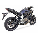Yamaha Tracer 700 [IXIL] - Sistema completo Hyperlow acero inoxidable negro / aluminio pulido - XY9362XB