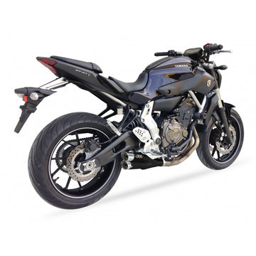 Yamaha Tracer 700 [IXIL] - Sistema completo Hyperlow acero inoxidable negro / aluminio pulido - XY9362XB