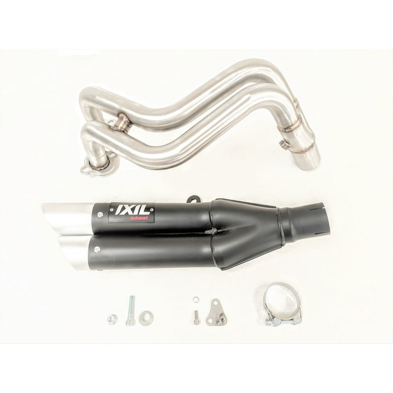 Yamaha Tracer 700 [IXIL] - Sistema completo Hyperlow acero inoxidable negro / aluminio pulido - XY9362XB