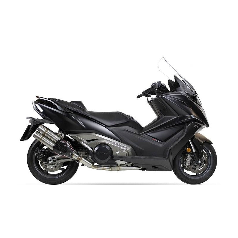 Kymco Ak 550 [IXIL] - Sistema completo L5X acero inoxidable pulido / acero inoxidable pulido - XK0350XS