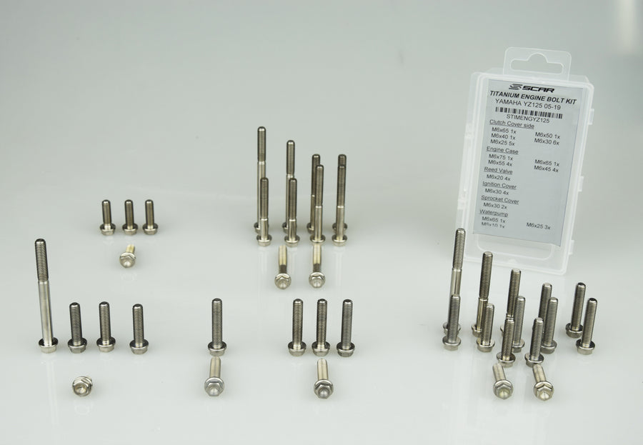 GAS GAS MC 250 [2022] - Engine Screw Kit Titanium 41 Screws