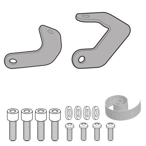Honda NC 700 S (12 > 13) / NC 750 S / NC 750 S DCT [GIVI] - Kit para montaje del PLX1111
