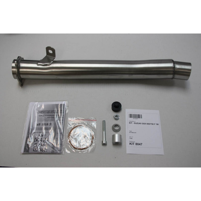 Suzuki GSX 750 F [1998-2005] - Hexoval Xtrem Endtopf - Suzuki GSX 600 F - OS8047VSE