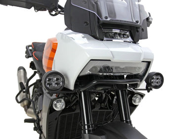 Harley-Davidson Pan America 1250 RA1250 [DENALI] - Vista detallada del soporte del faro