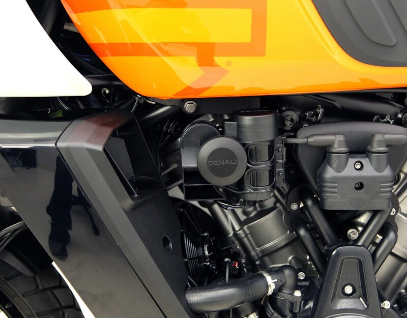Harley-Davidson Pan America 1250 RA1250 [DENALI] - Vista frontal soporte de bocina