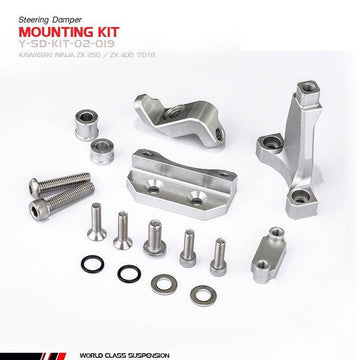 Kawasaki Ninja 400 [YSS] - Kit de montaje amortiguador de dirección