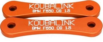 Bmw F 650 Cs Scarver [KOUBALINK] - Kit de rebaje (38,1 mm) Naranja - BMW F650CS