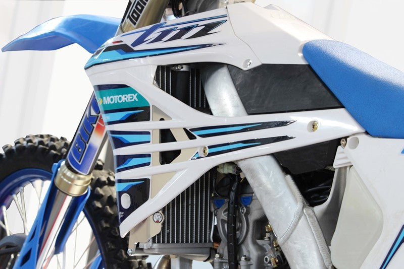 Tm Racing EN 300 4 T FI ES [2022] - Kühlerschutzgitter Aluminium/Schwarz - TM RACING
