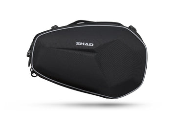 Cf Moto 700 Cl X Heritage [SHAD] - Alforjas extensibles E48 Negro - 46/58L