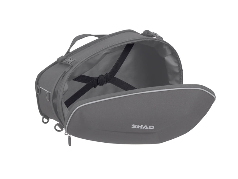 Cf Moto 700 Cl X Heritage [SHAD] - Alforjas extensibles E48 Negro - 46/58L