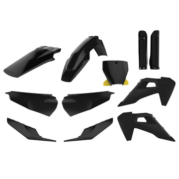 HUSQVARNA TC 125 [2019-2022] - Kit Plasticos Negro