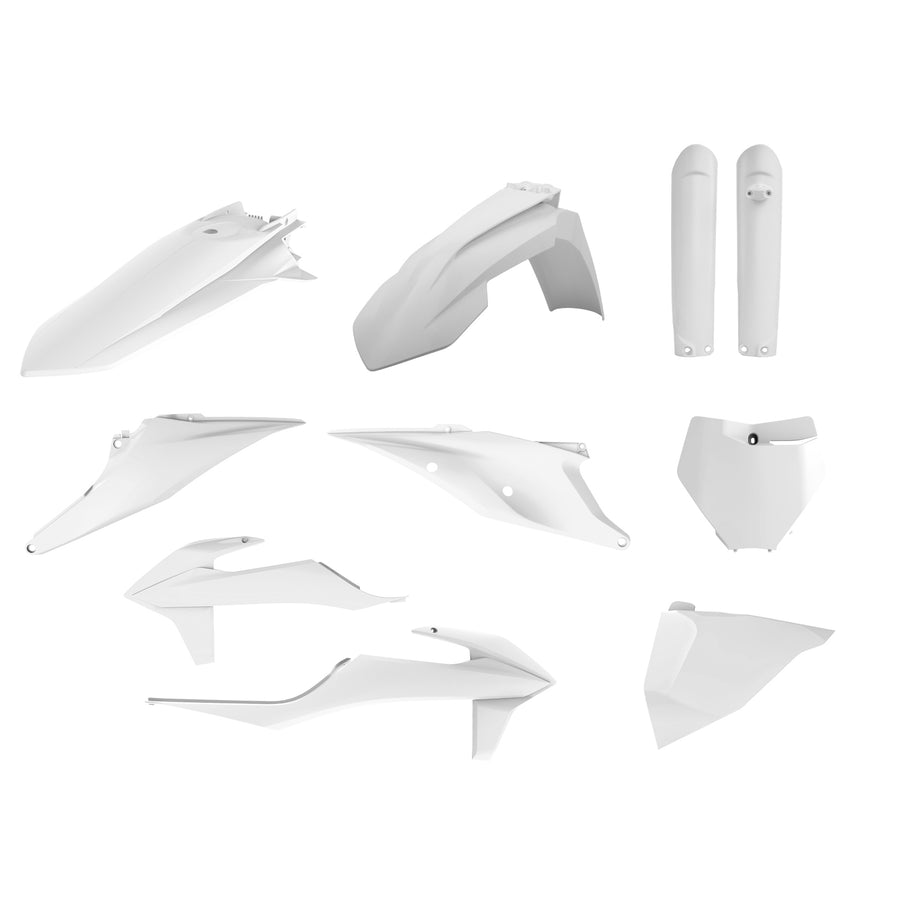 KTM 250 SX [2019-2022] - Plastik-Kit Weiss - KTM SX/SX-F