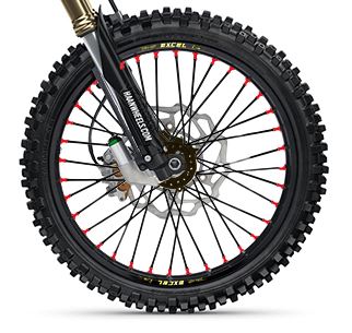 Honda CRF 450 RX Enduro (PE 07) [2017-2019] - Vorderrad komplett 21x1,60x36T