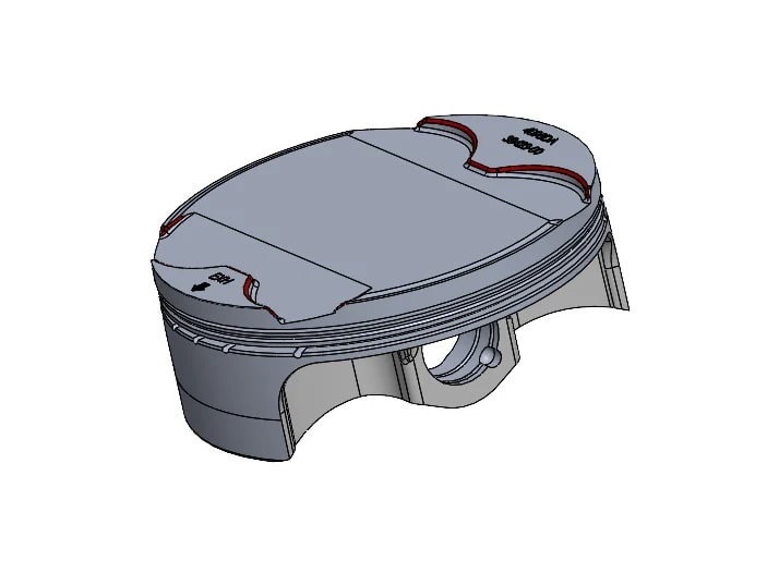 KAWASAKI KX 450 F [2027] - WÖSSNER Kolben Kit Ø96mm