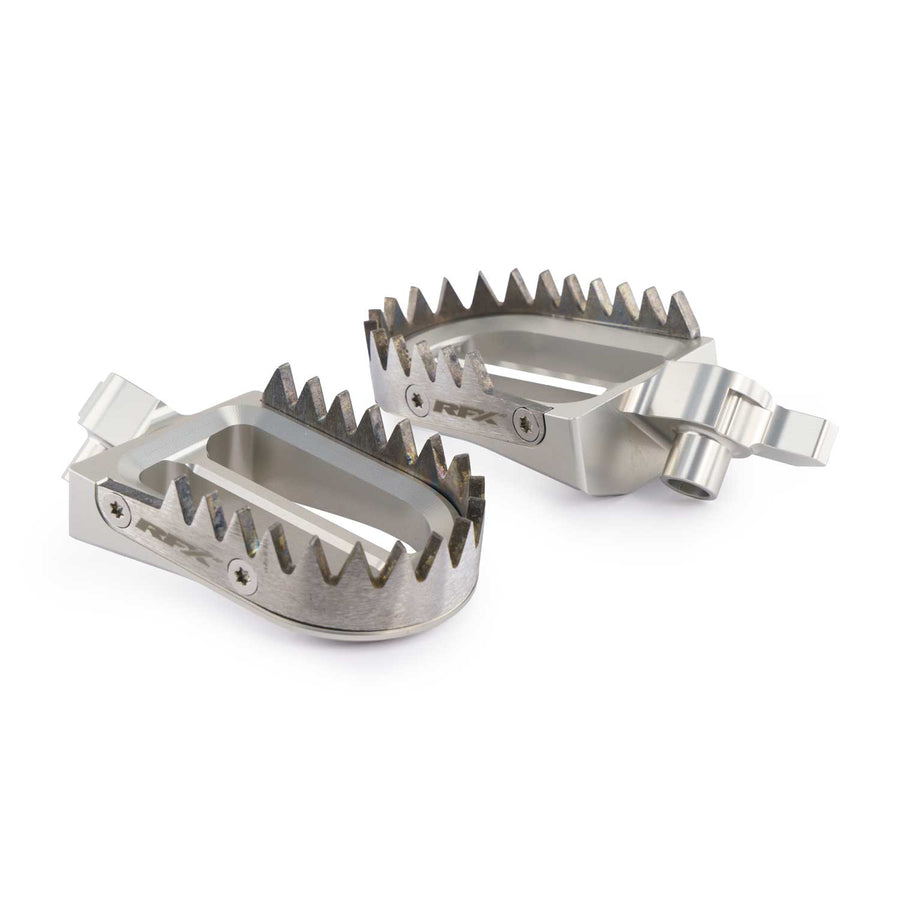 Yamaha YZ 450 F [2023-2027] - Reposapiés Pro Series titanio/aluminio