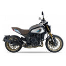 CF Moto 700 CL-X Sport [2021-2023] - RC3B Slip-On Endtopf Edelstahl Schwarz