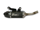 HUSQVARNA TC 125 [2023-2027] - Carby Schalldämpfer schwarzes Aluminium/Karbon-Endkappe