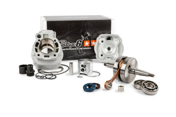 Beta RR SM 50 2T - Conjunto motor cilindro escape Big Racing 77ccm