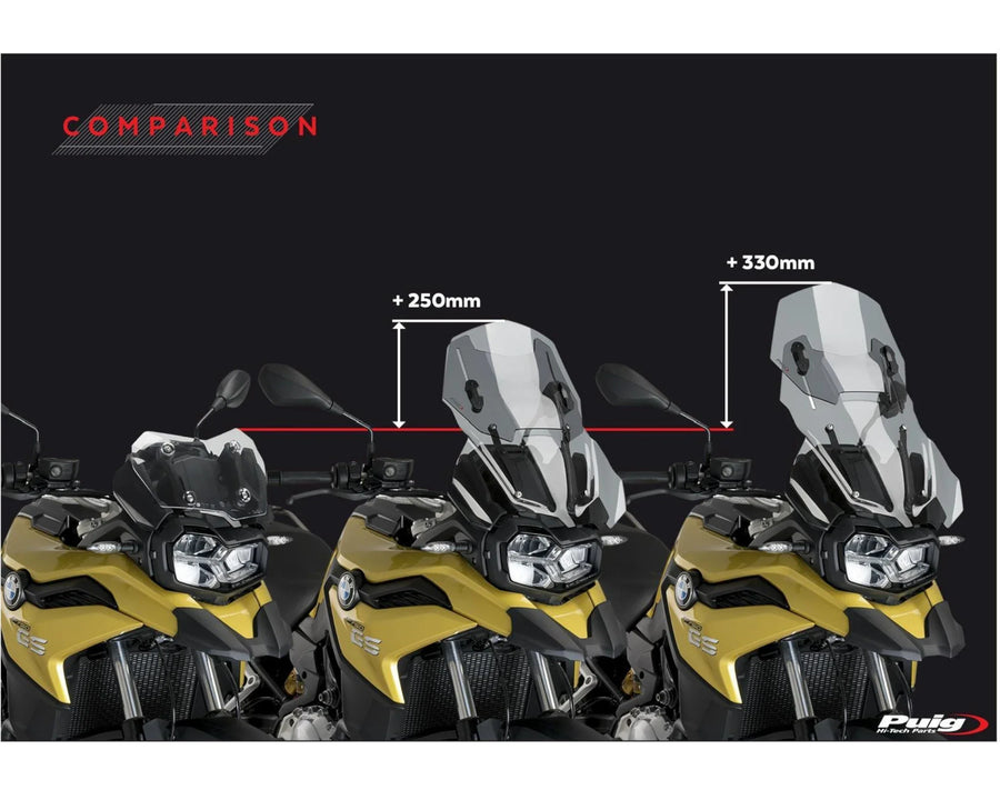 BMW F 750 GS [2024] – Parabrisas ajustable – muy tintado
