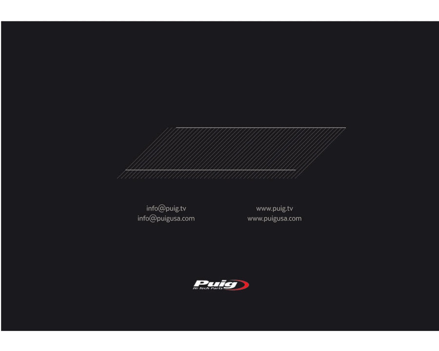 KTM 890 SMT [2025] – Disco spoiler 2.0 fijado con tornillos – Transparente