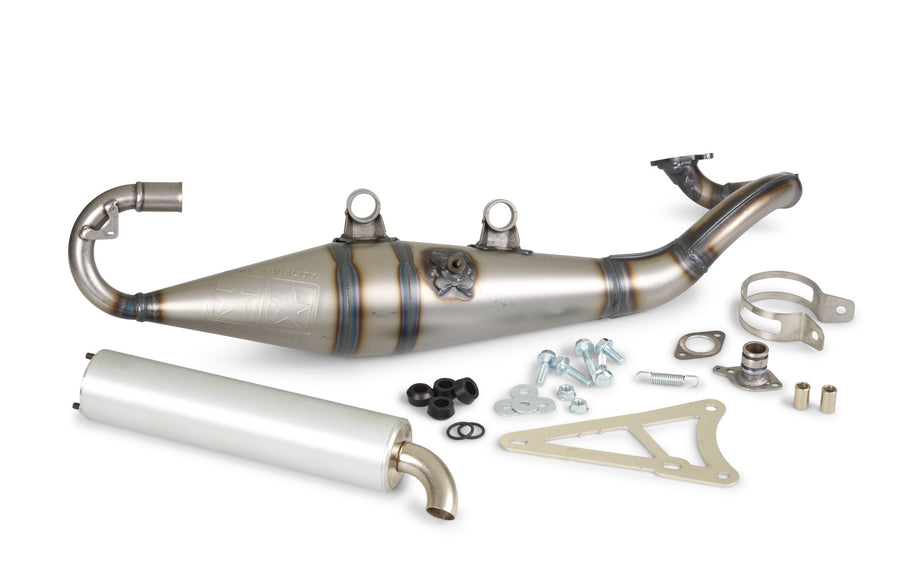 MBK Nitro Naked 50 2T LC [–2012] - Auspuff Pro Replica MK2 Alu