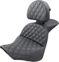 Harley Davidson Flfb [SADDLEMEN] – Asiento Explorer con acolchado de diamantes