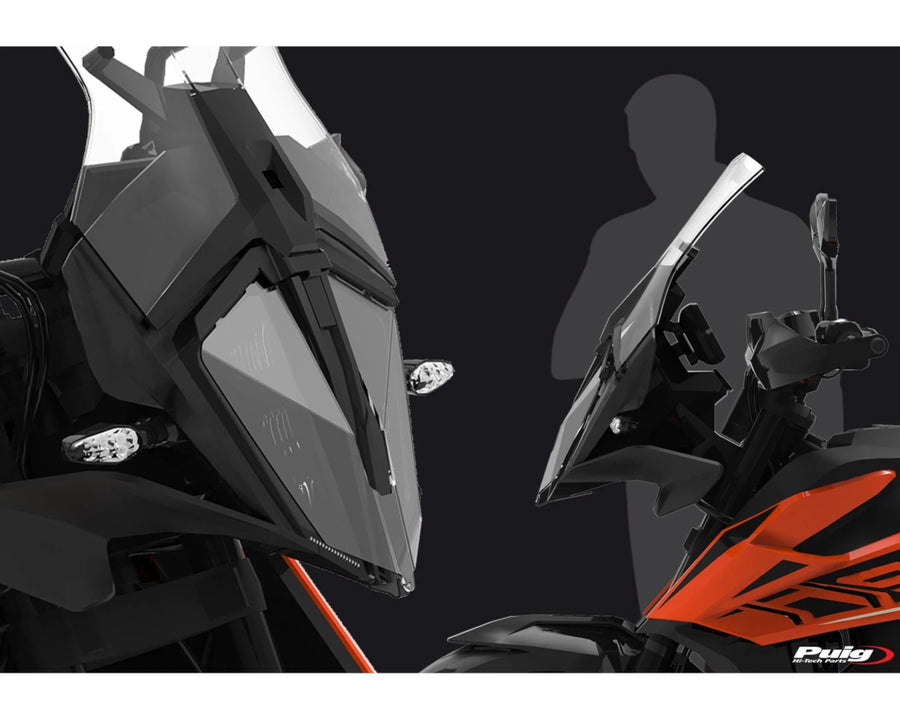 KTM 390 ADVENTURE SW [2024] – Protección de faros – Transparente