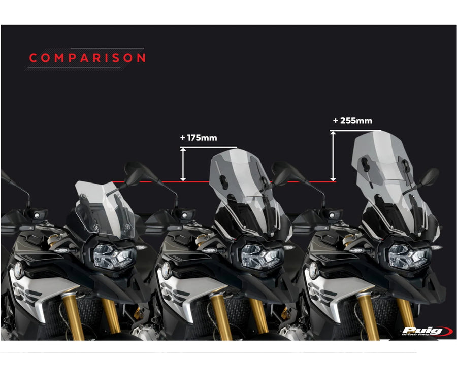 BMW F 750 GS [2024] – Parabrisas ajustable – muy tintado
