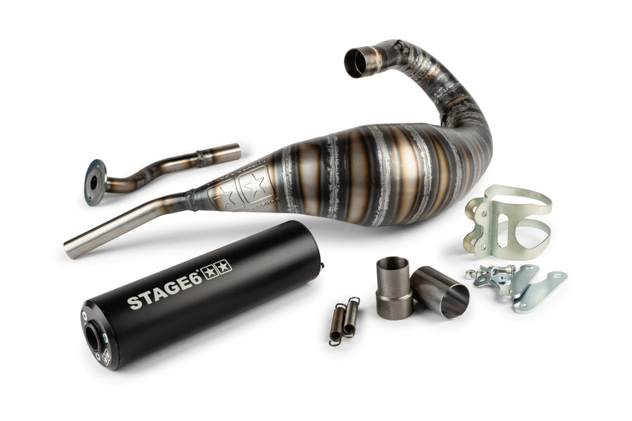 Beta RR SM 50 2T - Auspuff 80 - 90cc CNC schwarz