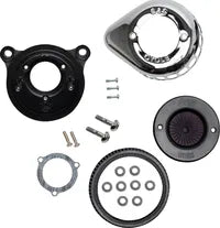 Harley-Davidson FLSTFBS 1800 Fat Boy S [2017] - Mini Teardrop Stealth Luftfilter-Kit – Oberfläche: Schwarz – Bild 12