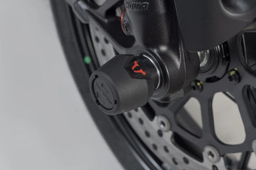 ducati diavel 1200 [SW-MOTECH] – juego de protección del eje de la rueda delantera - 0