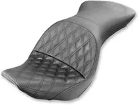 Harley Davidson Fxst [SADDLEMEN] – Asiento Explorer con acolchado de diamantes