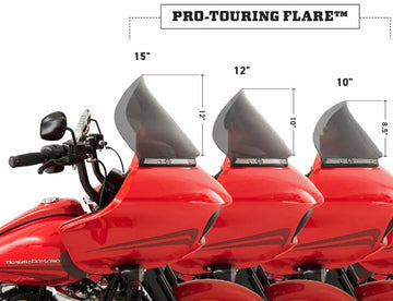 harley davidson touring [KLOCK WERKS] – Parabrisas Pro Touring Flare™ - 0