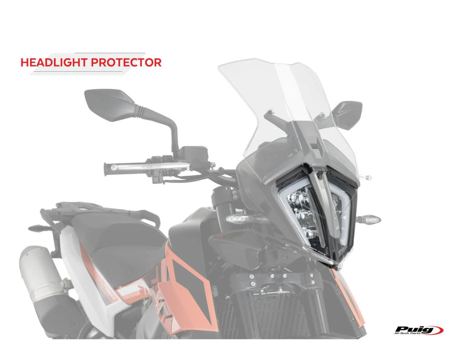 KTM 390 ADVENTURE SW [2024] – Protección de faros – Transparente